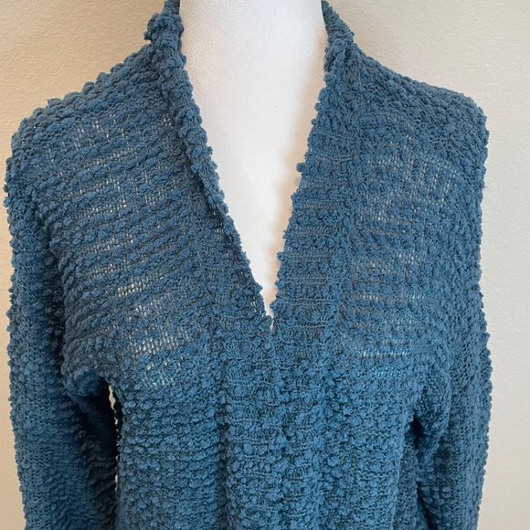 NWT Wild Fable Deep Sea Blue Open Front Cardigan - Picture 4 of 7